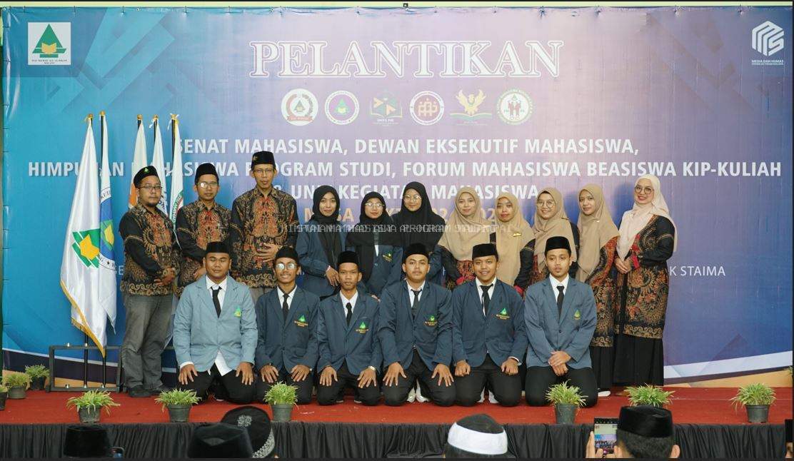 Pelantikan Pengurus Himpunan Mahasiswa Program Studi Pendidikan Agama Islam (PAI) Tahun Pengabdian 2024-2025