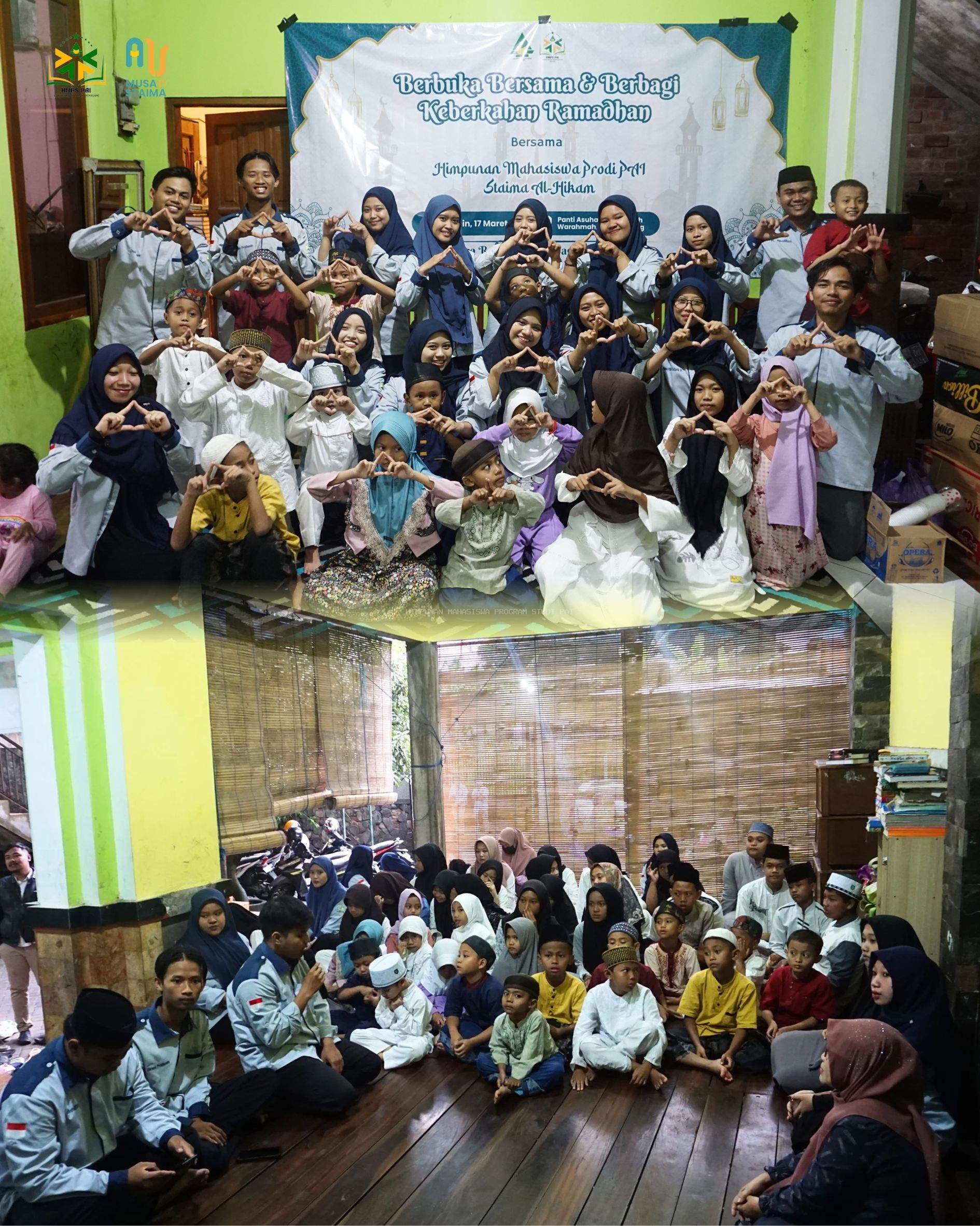 HMPS Berbagi di Panti Asuhan Mawaddah Warohmah: Indahnya Ramadhan, Bahagianya Berbagi